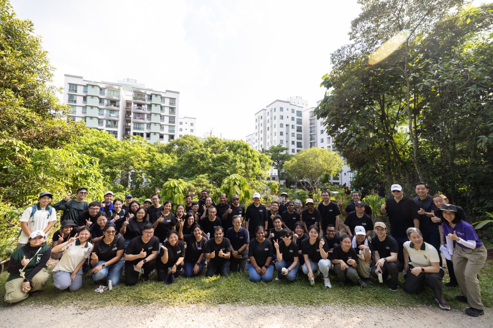 Community Tree Planting Day in celebration of SG60 & World Nature Conservation Day
