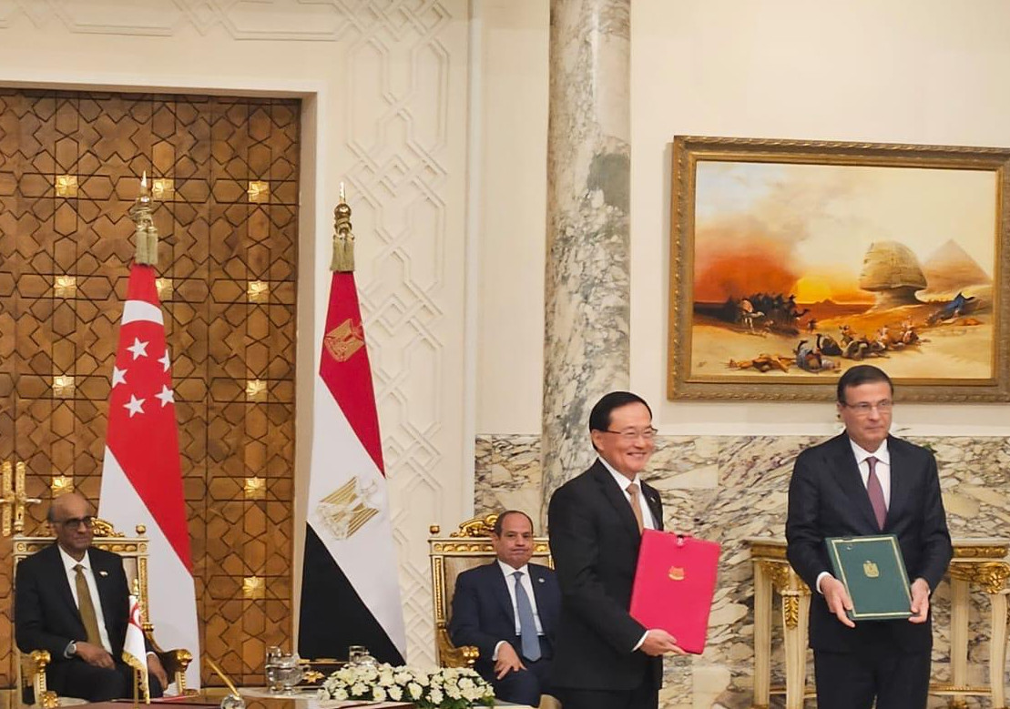 MOU on Agricultural Cooperation Between The Agriculture Research Center And Temasek Life Sciences Laboratory