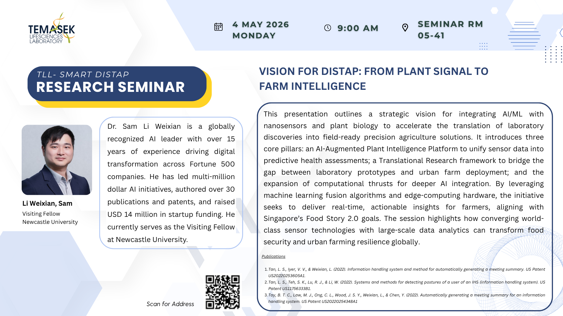 Vision for DisTAP: From Plant Signal to Farm Intelligence